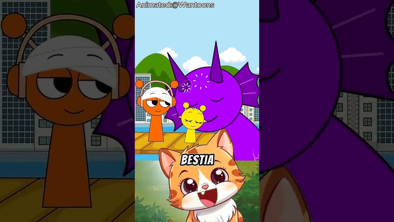 😱SIMON BEBÉ Y OREN TIENEN UNA SERPIENTE GIGANTE! SPRUNKI INCREDIBOX  