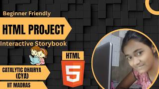 Storybook Project Using Only HTML | Beginner Frontend Project