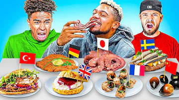 2HYPE Eats Only International Foods for 24 Hours!