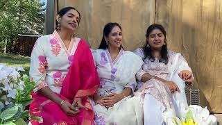 A teaser ! RaGaSa - Ranjani Gayatri sing with their sister Savitri #shorts 