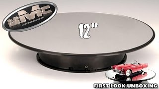 AUTOart 12" Rotating Display Stand Turntable Mirror Top A98013 for sale online 