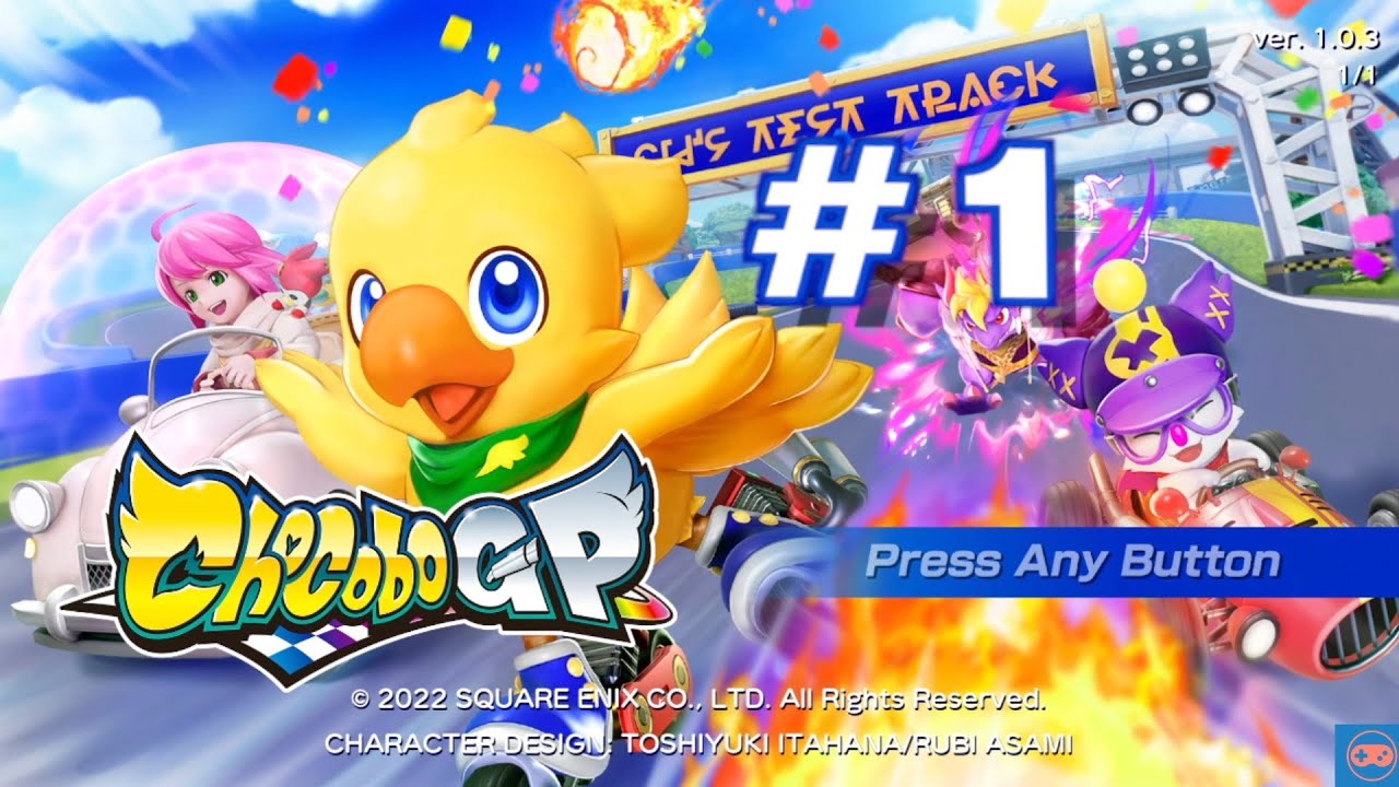 Chocobo GP - Story Mode (Part 1) Chocobo GP Mode Gameplay Walkthrough