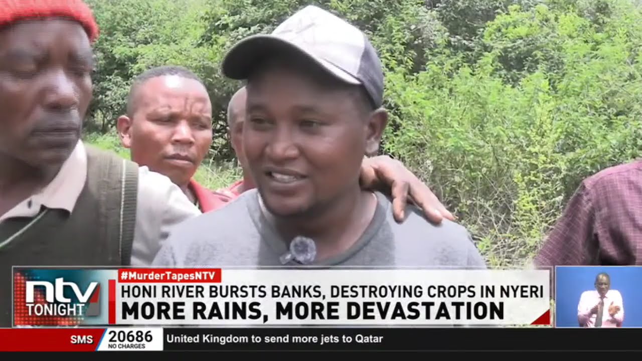 Seven people swept away and killed after rivers overflowed after heavy downpour