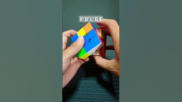 Easiest F2L Algorithms Part 49 | #cfop #easy #speedcubing #rubik #tutorial #rubikscube #f2l #shorts