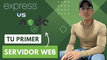 Tu primer SERVIDOR WEB | Hola mundo en BACKEND usando NODEJS y EXPRESSJS