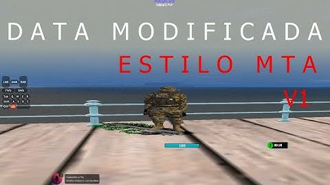 SAIU MELHOR DATA MODIFICADA ESTILO MTA PARA O GTA SAMP/PC