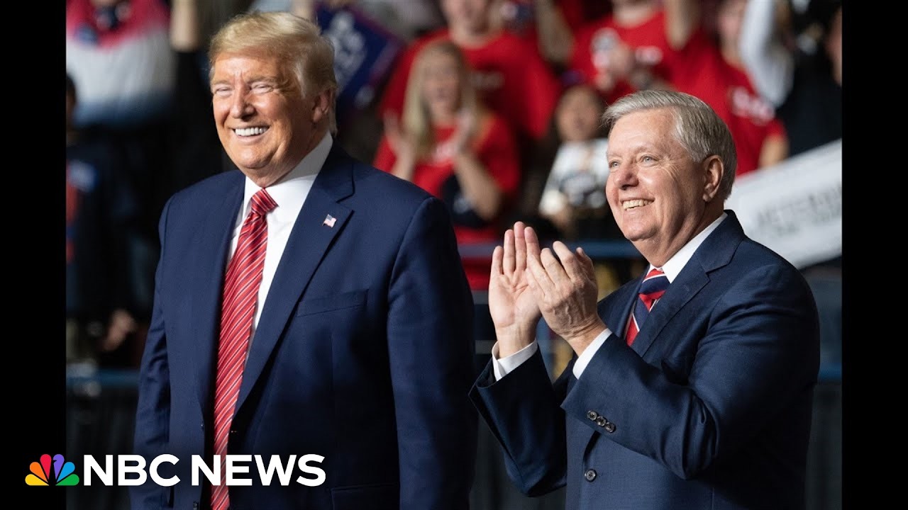 Trump says ‘I have somebody that I like’ to succeed Lindsey Graham but ‘too soon’ to say who
