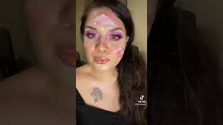 Pink cloud makeup