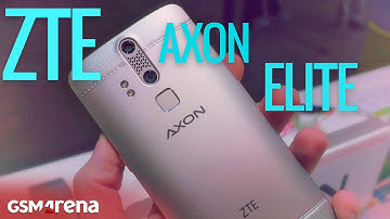 ZTE Axon Elite hands-on