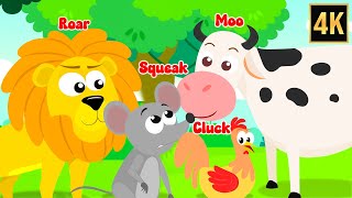 animals sound song more babies nursery rhymes kids music