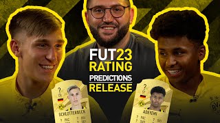 Adeyemi & Schlotterbeck predict their FIFA23 rating! | BVB x eFootball