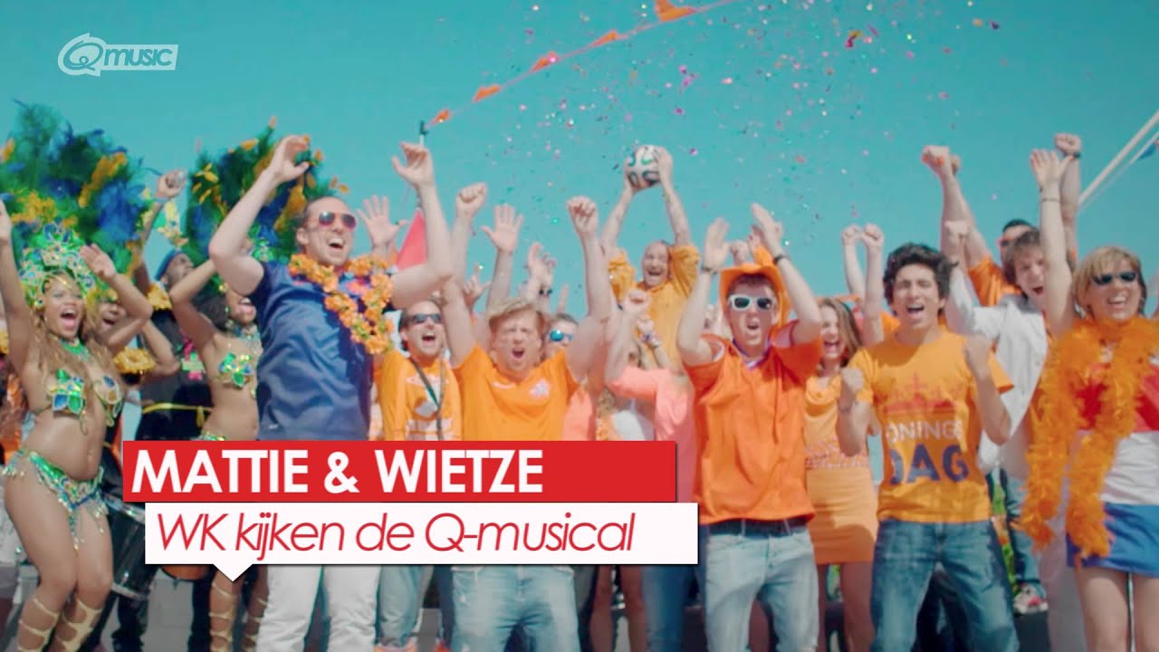 WK kijken de Qmusical // Mattie & Wietze Qmusic YouTube