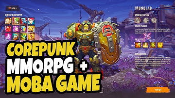 What is Corepunk? MOBA Meets MMORPG in new awesome looking ARPG styled game