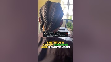 The truth about LinkedIn and remote jobs. #workfromhome #remotejobs