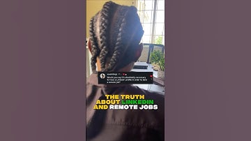 The truth about LinkedIn and remote jobs. #workfromhome #remotejobs