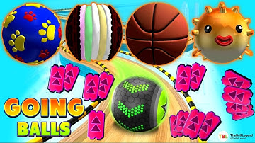 Going Ball : Fast Ball Super Speedrun Gameplay | Going Ball Hard Level 681 | iOS/Android