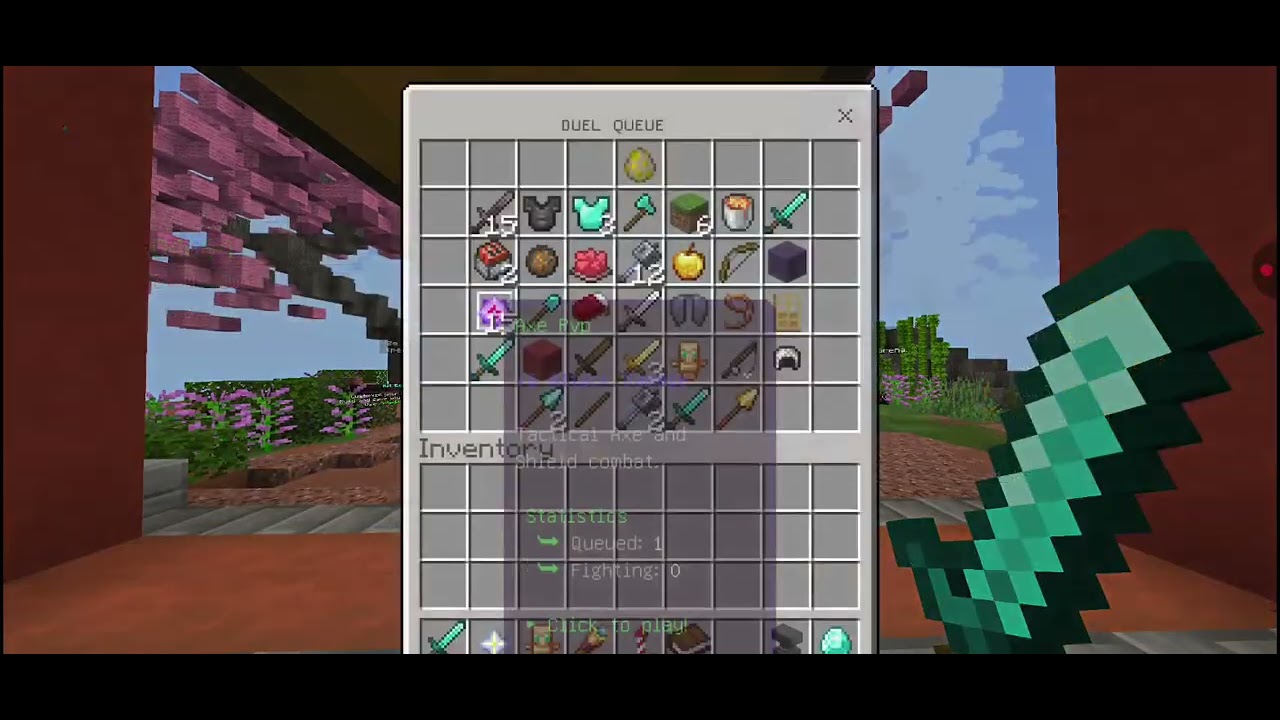 Minecraft pvp in chocomc Server 