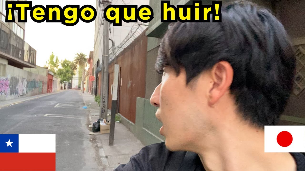 JAPONÉS sintió MIEDO por su VIDA en CHILE por primera vez