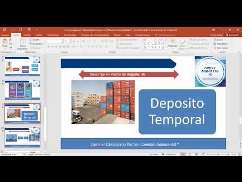 Modalidad de despacho / Despacho anticipado por  Mg. Deckner Campusano Pachas