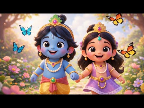 Radhika Gori Se Biraj Ki Chhori Se | Kids Bhajan 