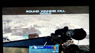 COD MW2 Quickscope from up top on rust by x DzY Richard x