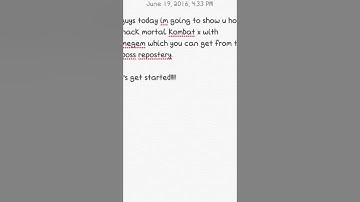 How to hack mortal kombat x