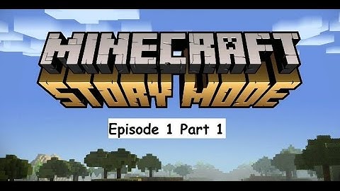 Minecraft Story Mode Walkthrough Gameplay Episode 1 Part 1 - Building a Zombie