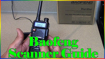 Police & Fire Scanner - Baofeng UV-5R+