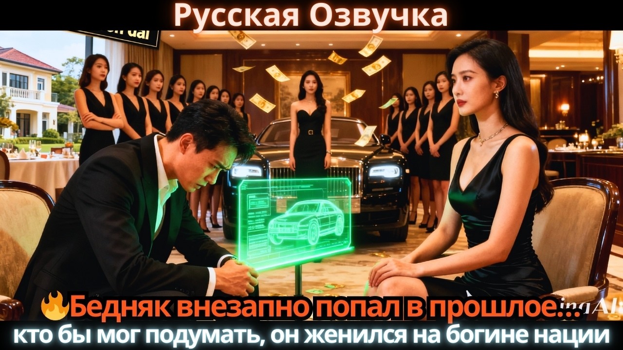 🔥Бедняк внезапно попал в прошлое… кто бы мог подумать, он женился на богине нации