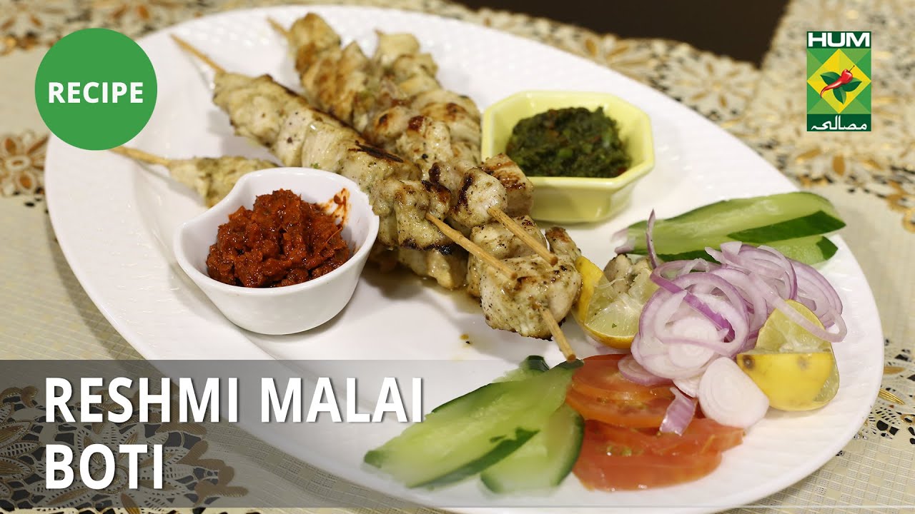 Reshmi Malai Boti Recipe | Abida Baloch | Masala TV, image size:1280x720