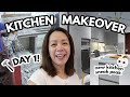 FINALLY! FIRST DAY OF KITCHEN MAKEOVER! | Mommy Haidee Vlogs