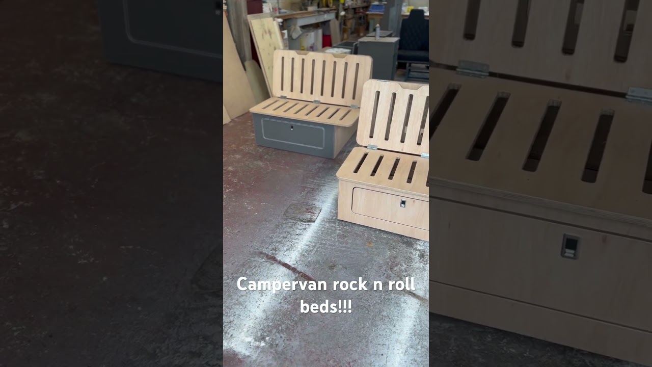 Campervan rock and roll beds!! 