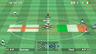 PES 6 - England vs Italy | PS2