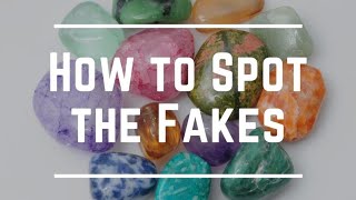 Some ways to spot fake crystals  Crystal healing chart, Crystal