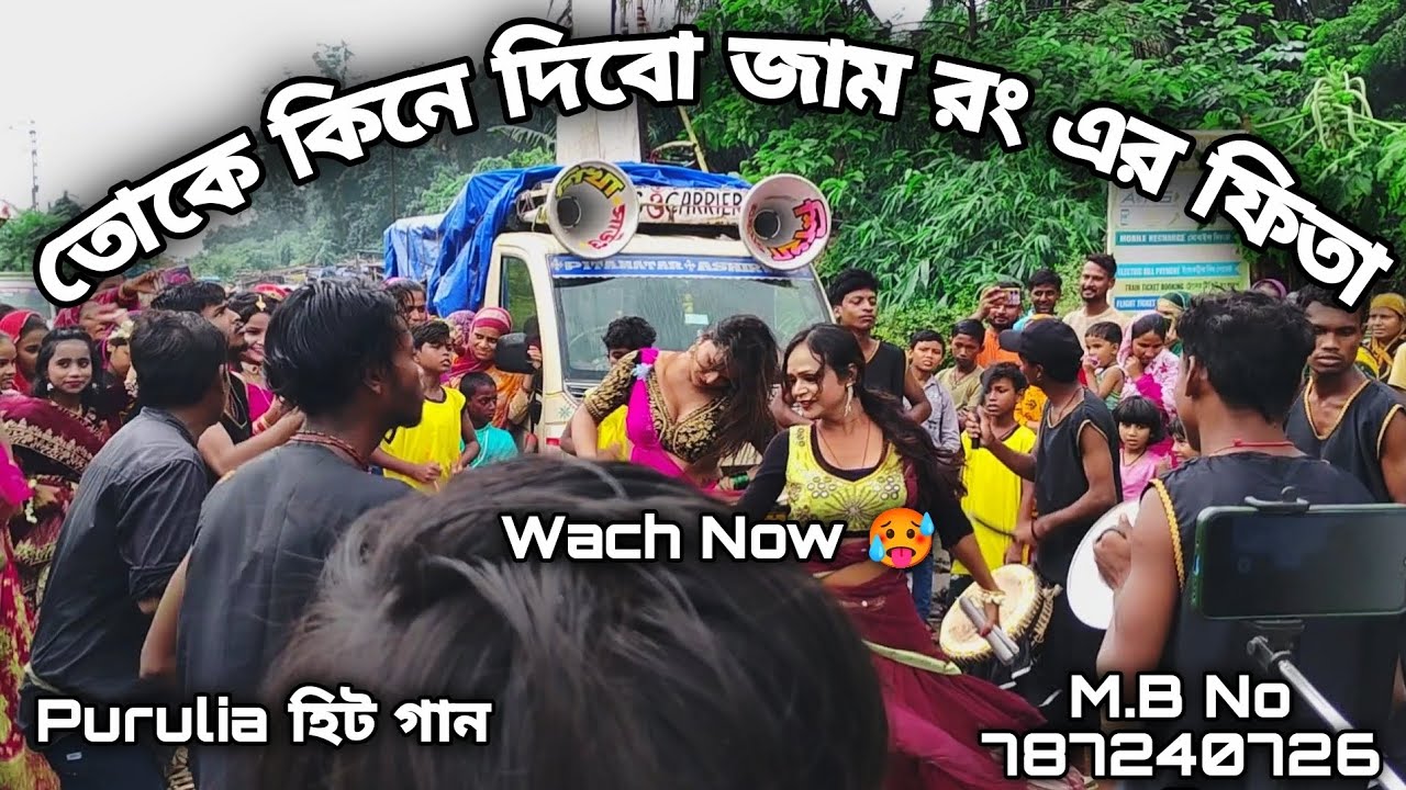 Toke Kine Dibo Jam ronger fita // তোকে কিনে দিব জাম রঙের ফিতা (PURULIA SONG) Maa Sitala Singh Baja