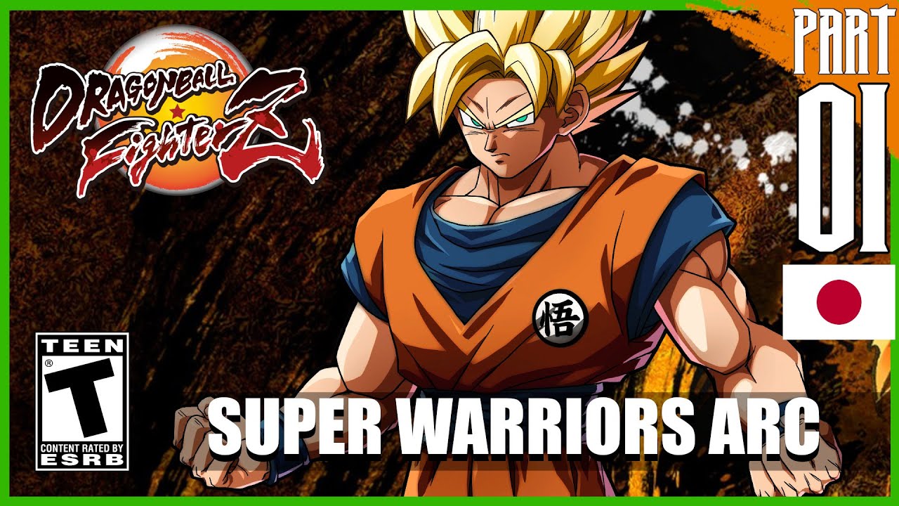 Dragon Ball FighterZ [Japanese Dub] | Super Warrior Arc Walkthrough Part 1 『ドラゴンボール ファイターズ』