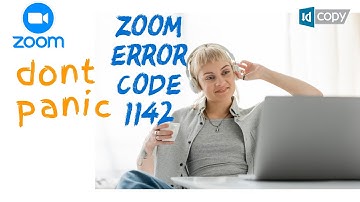 Zoom Error Code 1142 !!! DONT PANIC TETAP POSITIVE THINKING GAES