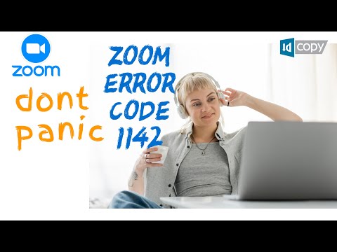 Zoom Error Code 1142 !!! DONT PANIC TETAP POSITIVE THINKING GAES