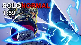 Marvel Rivals - Blood Hunt - Solo Thor Normal In 1:59 Minutes