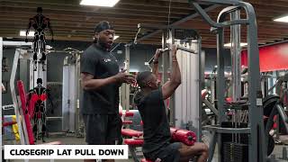 Exercise Tutorial - Lat Pull Down (Close Grip)