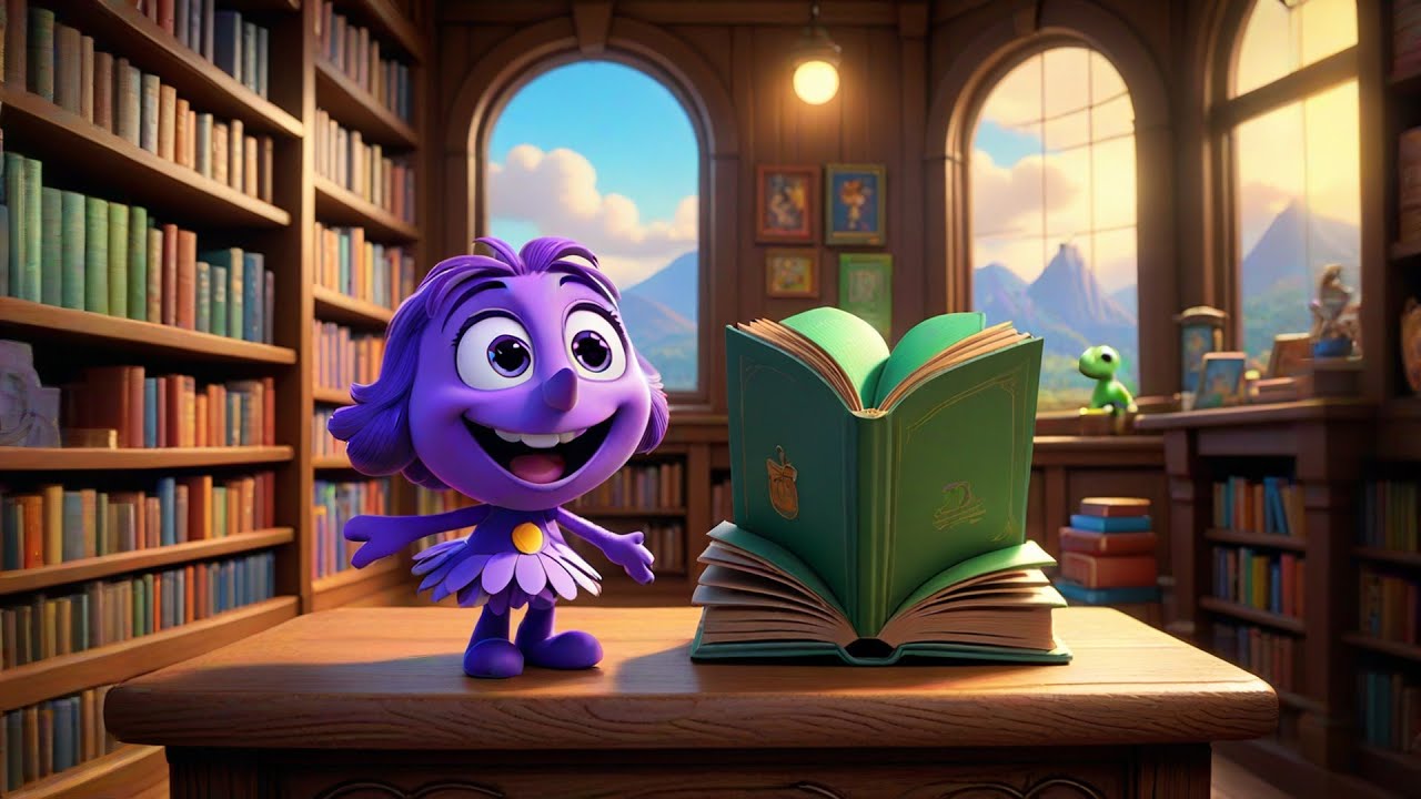 Four Little Books Tell a Tale + More Nursery Rhymes & Kids Songs