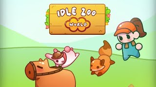Idle Zoo World (by Cloverbite Studio) IOS Gameplay Video (HD) screenshot 2