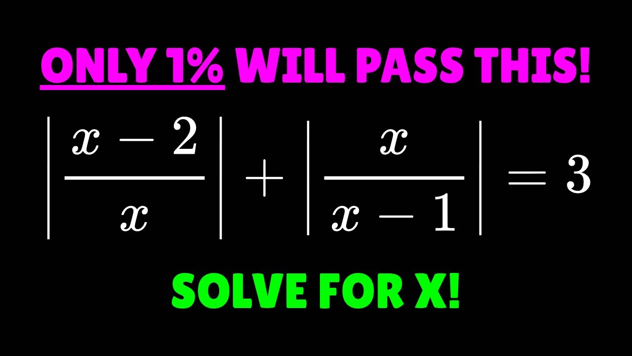 Math Problem 14 | THE ANSWER WILL SHOCK YOU! - YouTube