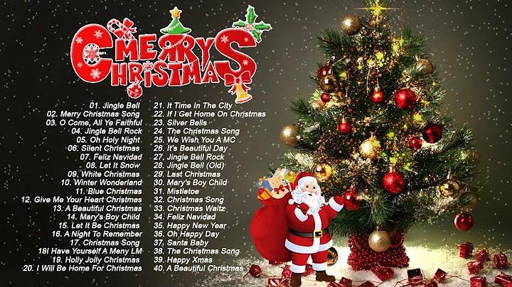 40 Famose Canzoni Di Natale – Le Più Belle Canzoni Di Natale Del Mondo – Canzoni Natalizie
