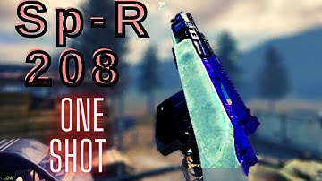 I made The SP-R 208 the best marksman rifle in Codm/ best SP-R 208 Gunsmith! Ranked game moment |