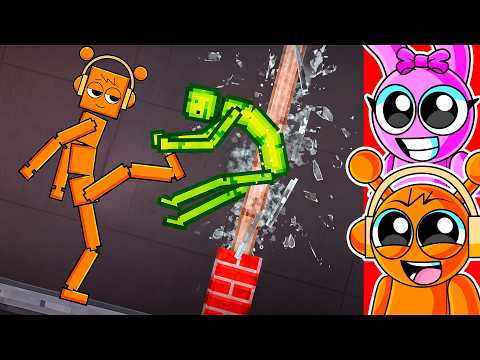 SPRUNKIS vs MELON IN PEOPLE PLAYGROUND