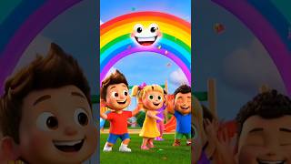Dancing Rainbow Song 🌈 | Fun Kids Dance Rhyme #kids#viral