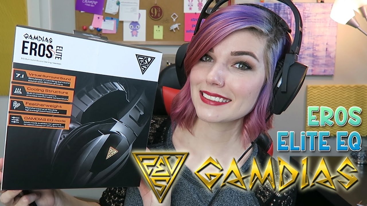 GAMDIAS EROS ELITE HEADSET UNBOXING & FIRST IMPRESSIONS! - YouTube
