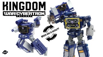 Transformers Kingdom Core Class Soundwave Review