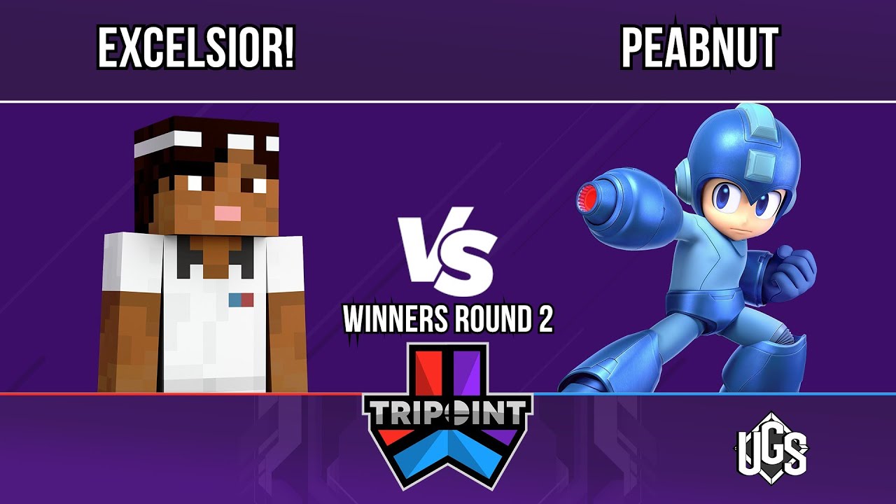 Tripoint Smash: The Finale - Winners Round 2 - EXCELSIOR!(Steve) Vs. Peabnut(Mega Man)